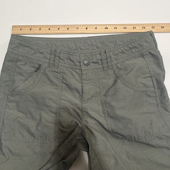 The North Face Hiking Pants Horizon 2.0 Womens Size 4 Gray Roll Up Leg - Picture 7 of 10